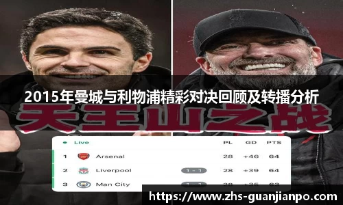 2015年曼城与利物浦精彩对决回顾及转播分析